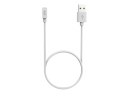 Carregador para Xiaomi Redmi Watch 5 Active/5 Lite Cabo de carregamento de substituição 60 cm Branco GERTIZ