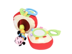 Oruga De Peluche Colgante Comiendo Fruta, Juguete Para Recién Nacidos