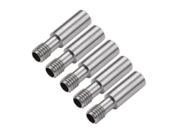 5 Piezas De Throat Heatbreak De Metal Para Extruder Mk8 Compatibles Con Impresora 3d Cr-10/serie Ender Hotend