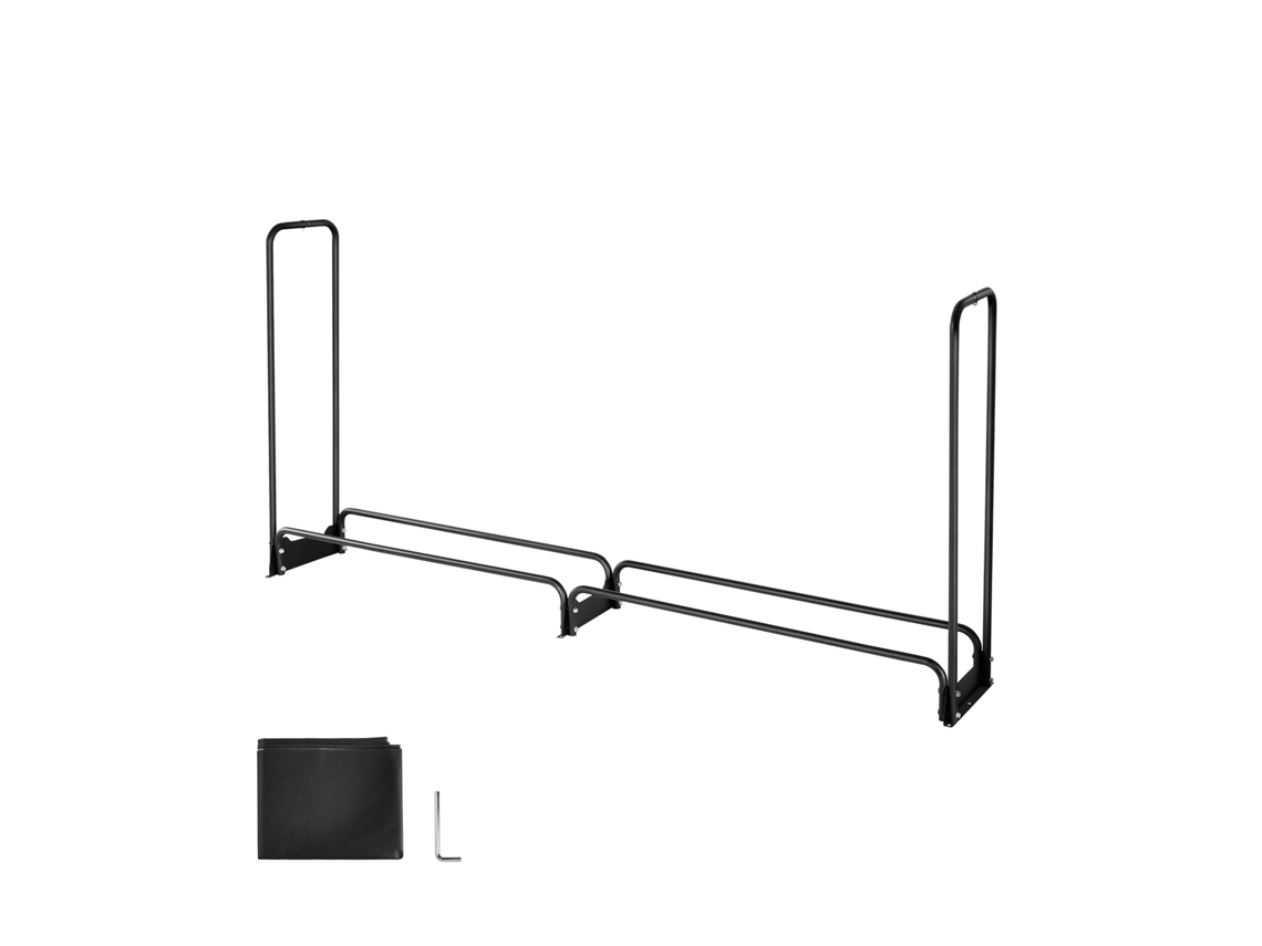 Leñero Succebuy de 257 x 36 x 117 cm con tapa para uso en exteriores