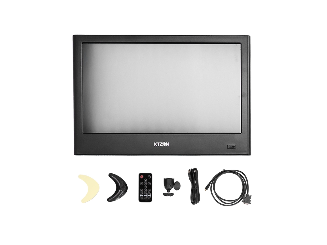 Monitor Lcd Ips Portátil De 7 Pulgadas Para Raspberry Pi Con Pantalla Secundaria Y Altavoz Integrado.