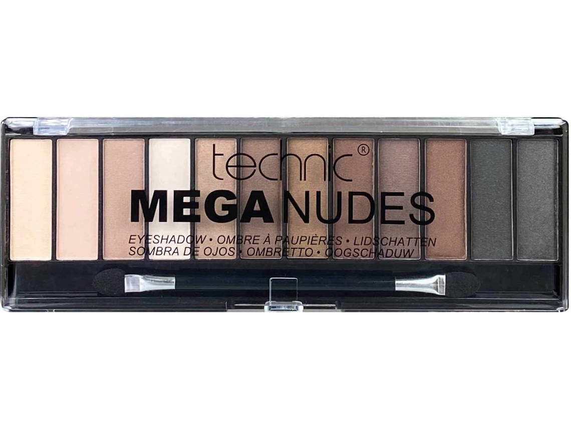 Paleta de Sombras TECHNIC Mega Nudes 12 Eyeshadows