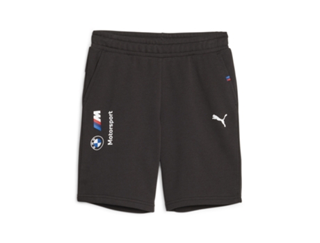 Pantalones Cortos de Niños PUMA Bmw Motorsport Ess Negro (11/12 años)