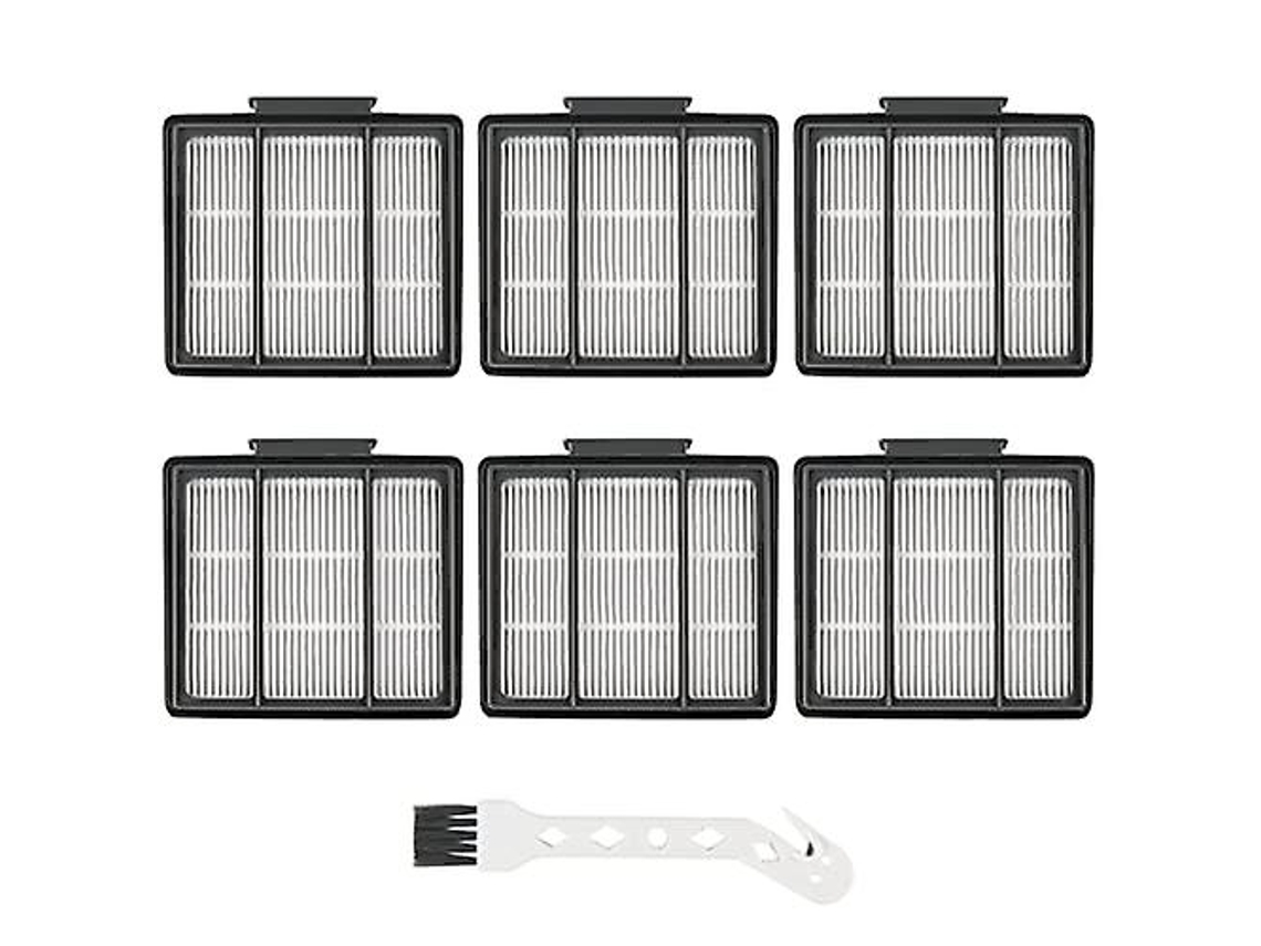 Repuesto de filtro para aspiradora robot Shark Rvffk950 (paquete de 6) de Techecook