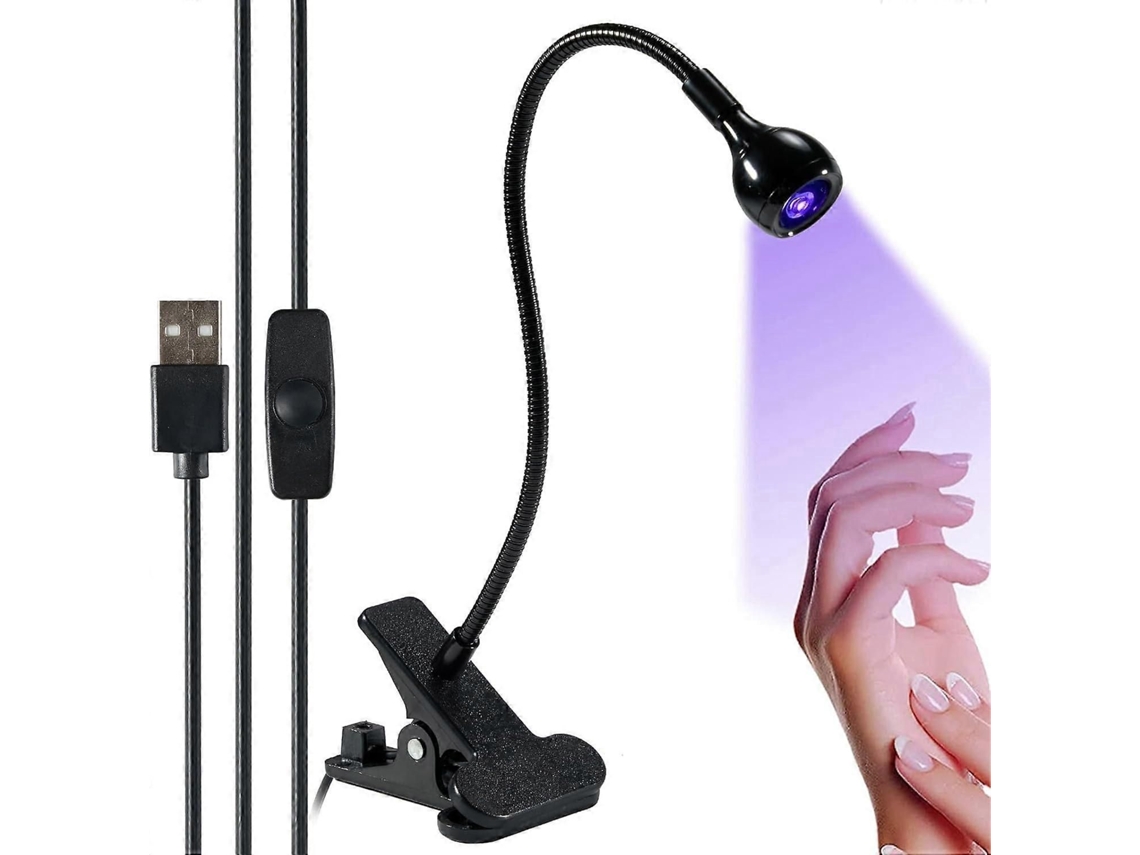 Lâmpada Led Profissional Para Unhas, Mini Lâmpada Uv Para Unhas Em Gel. Lâmpada Uv Para Unhas Em Gel Estilo Americano, 5w.