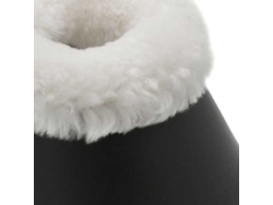 Botas Over Reach de Neoprene de Pele de Carneiro Preto Xllexhis