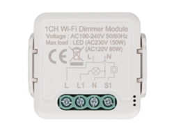 Módulo regulador de intensidad inteligente Wifi (control por aplicación, compatible con Google Wifi)