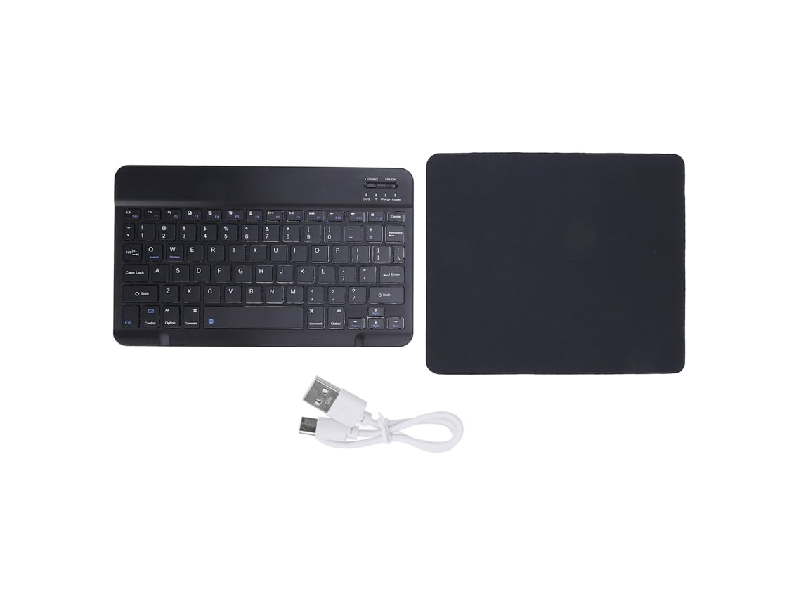 Teclado Bluetooth Inalámbrico Portátil Recargable Ultradelgado De 10 Pulgadas Para Tabletas Android.