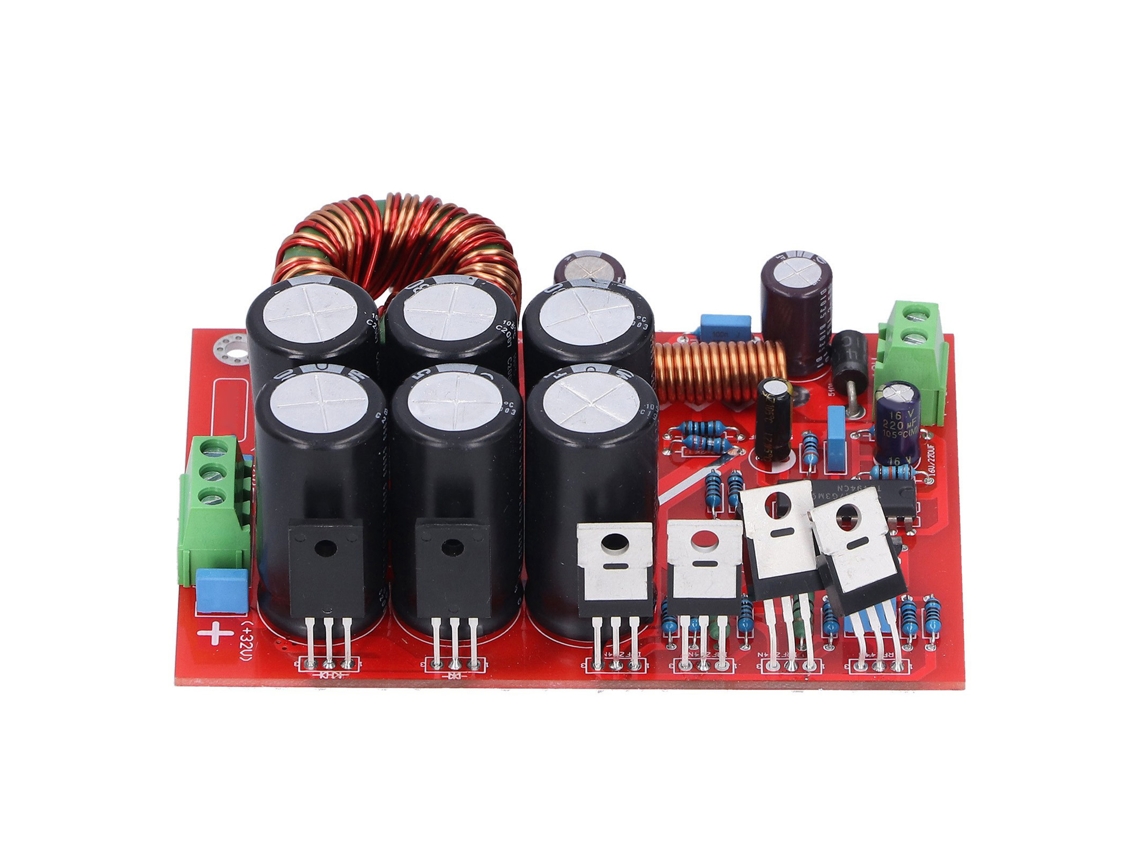 2026dz-Módulo Regulador de voltaje DC12V a DC+32V Bloque de empuje ajustable Fuente de alimentación Yj0007