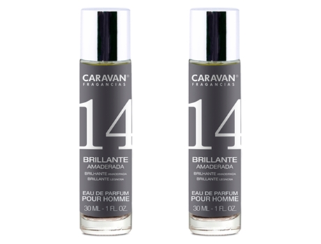 Set de 2 perfume de hombre nº14 30ml CARAVAN