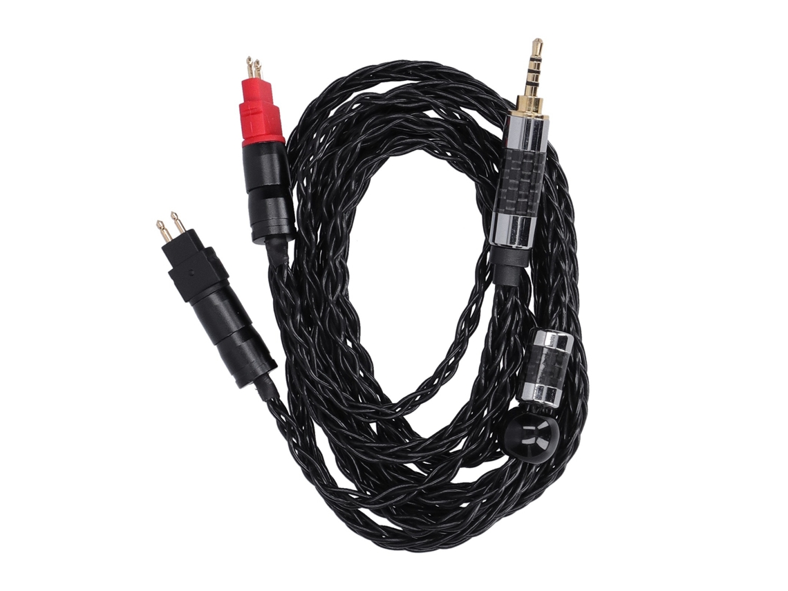 Cable De Audio Balanceado Occ De Plata De 8 Núcleos Para Sennheiser Hd600, Hd580 Y Hd650 De 2,5 Mm