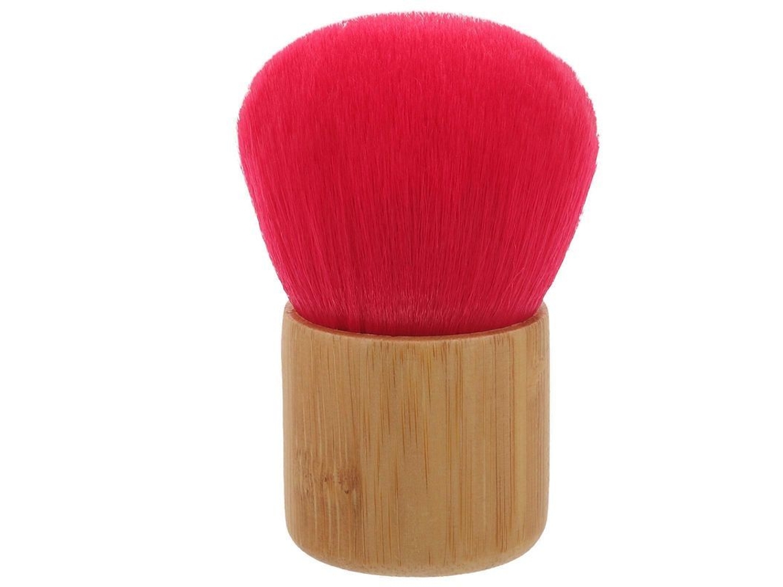 Brocha Para Rubor Rojo, Construcción Duradera, Añade Elegancia A Tu Colección, 8 X 5,5 X 5,5 Cm