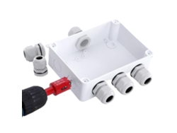 Caja De Conexiones Impermeable - Caja Protectora Impermeable Para Uso Interior Y Exterior - Protección A