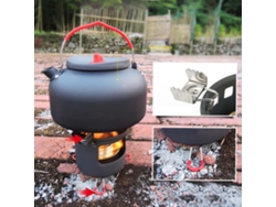 Hornillo De Alcohol Para Camping Con Soporte Antideslizante, Acero Inoxidable, Barbacoa Al Aire Libre.