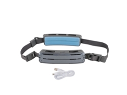 Ventilador Portátil De Cintura Con Correa Ajustable, 6500 Rpm, Doble Sistema De Refrigeración, Recargable.