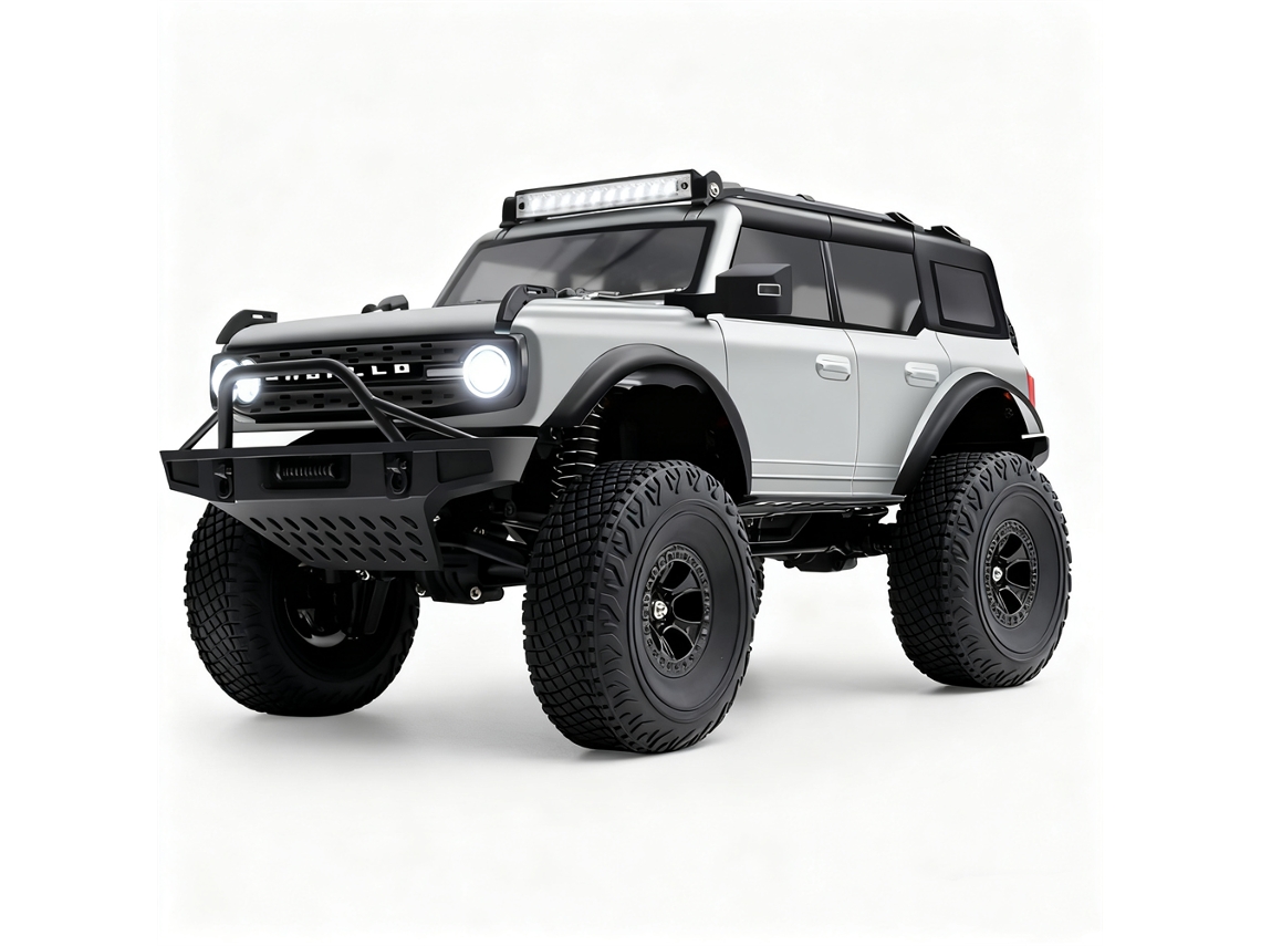 Rojowltoys 184023 Rtr 1/18 2.4g 4wd Rock Crawler Proporcional Led Eje Portal 2 Vel Cubo Metal Juguetes