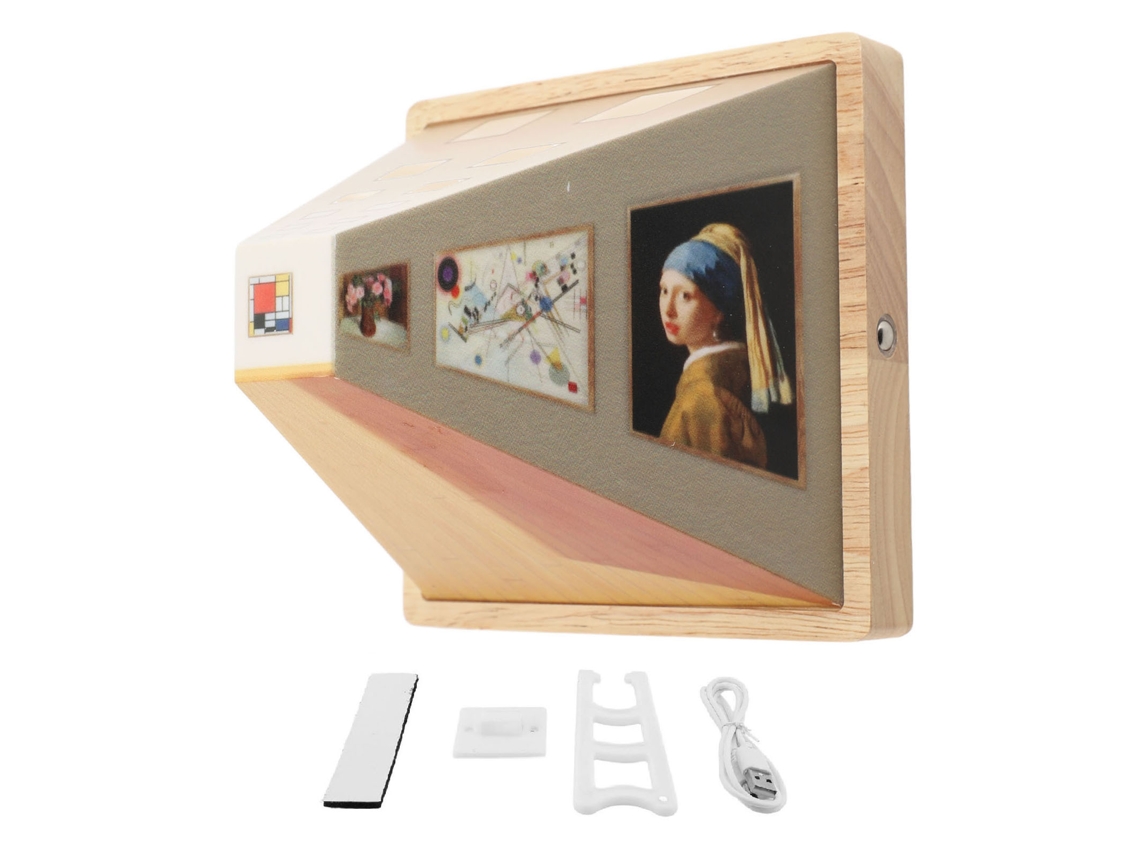2026-lámpara De Pared 3d Con Visión A Ojo Desnudo Arte Óptico Sin Taladro Led Usb Para Decoración Hogar Luz Nocturna