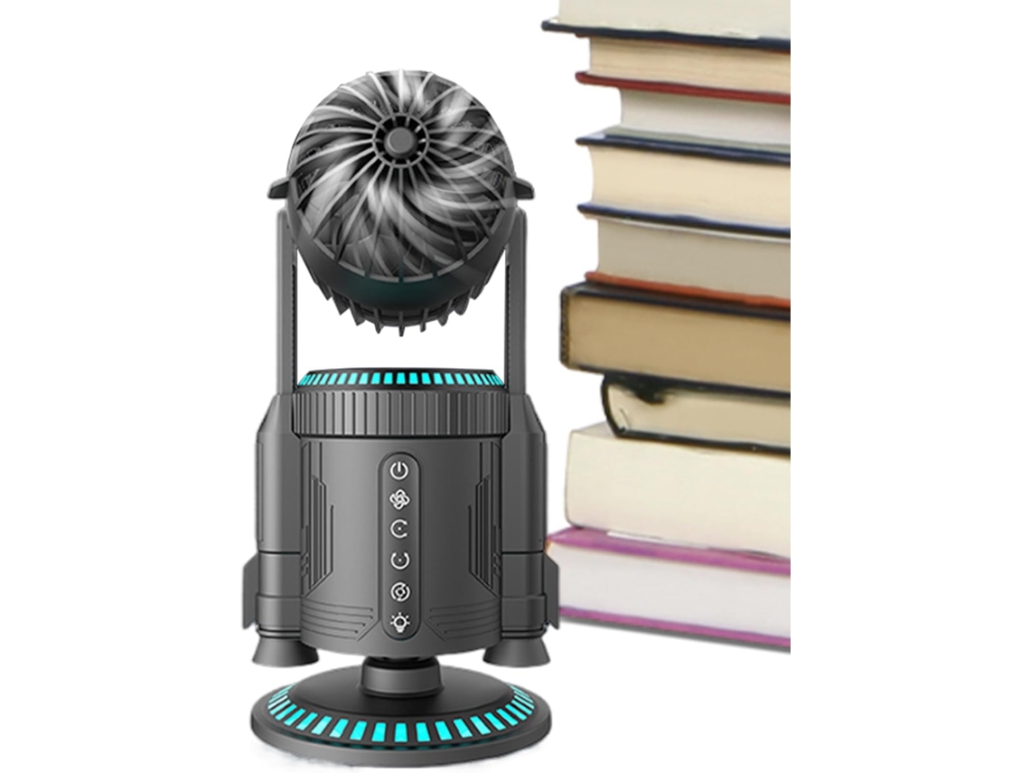 Ventilador De Escritorio Pequeño | Ventilador Personal Con Flujo De Aire Ajustable |