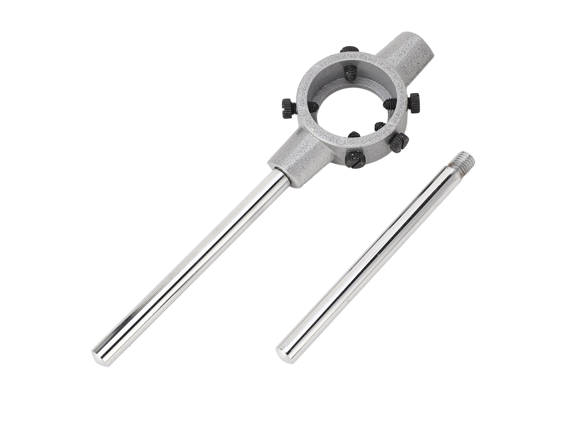 Llave De Matriz Redonda Ajustable De Acero Aleado Con Mango Antideslizante Para Raspadores Manuales