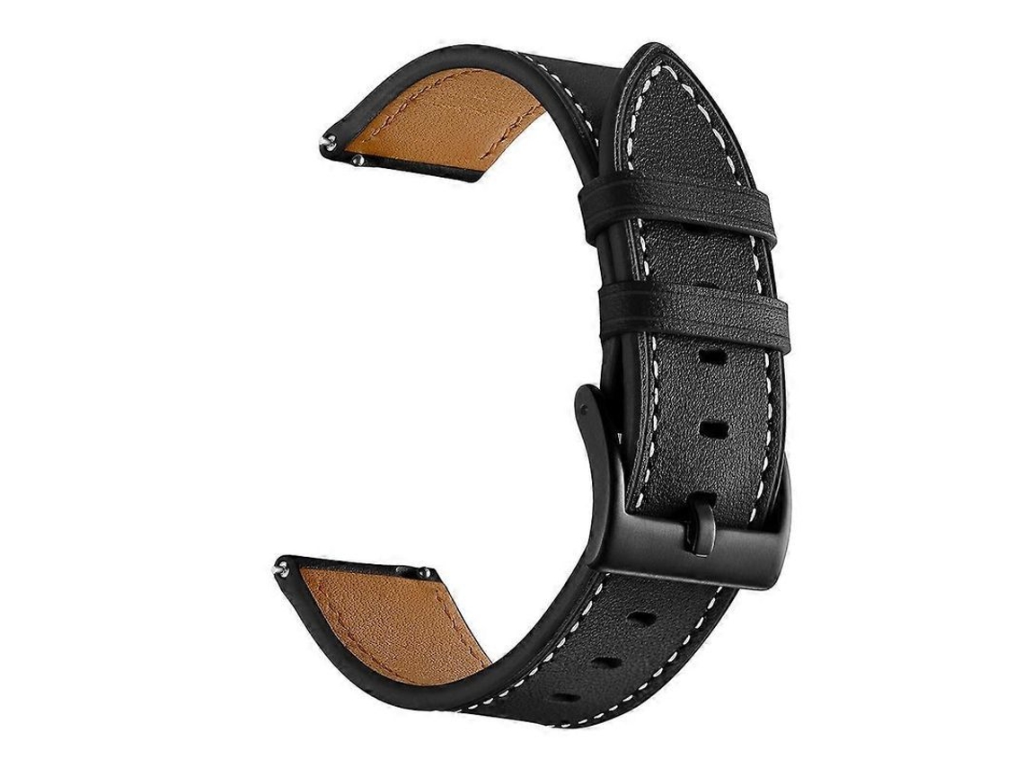 Correa De Cuero De Primera Capa Para Huawei Watch Gt3 46mm/gt Runner Negro Negro