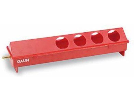Bebedero para Pájaros GAUN 92150 (Rojo - 50 cm - Plástico)