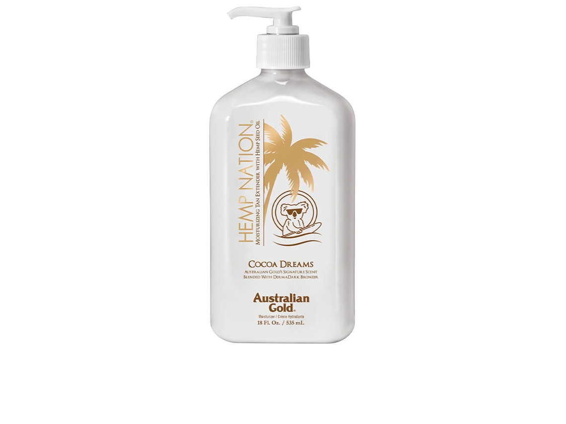 Hemp Nation Cacao Extensor De Bronceado Hidratante ORO AUSTRALIANO 535 Ml