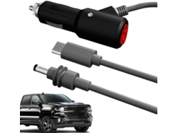 Cable De Carga Usb Para Coche De 100 W, Accesorio De Entrada De Cc Plug And Play Para Camping.