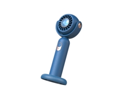Ventilador Portátil De Mano, Recargable Usb, Modelo Mini (azul) Czhhmart