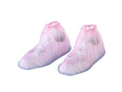 Cubrezapatos de tubo alto, antideslizantes, impermeables y con correas para el sudeste asiático