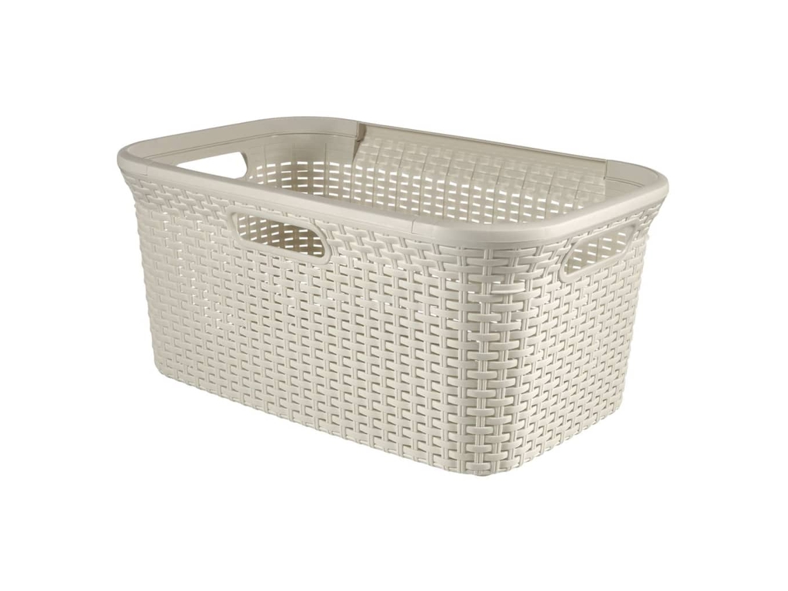 Cesto para la colada CURVER Blanco Plástico