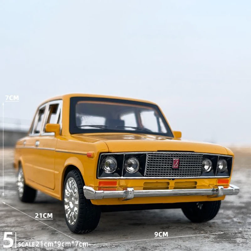 (amarelo) Miniatura De Carro Em Liga Metálica, Escala 1:18, Com Som E Luz.