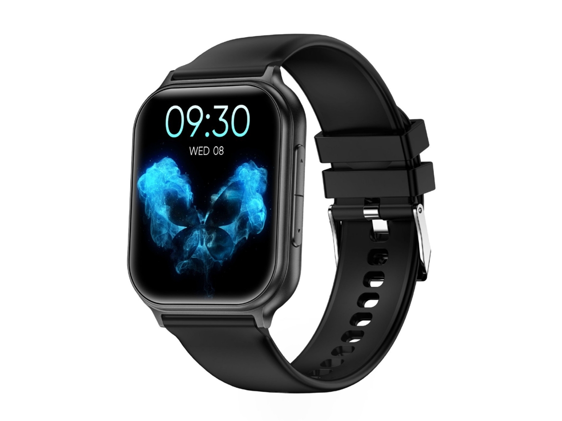 (negro) Reloj Inteligente Con Gran Batería, Bluetooth, Notificaciones De Llamadas Y Mensajes, Reloj Deportivo