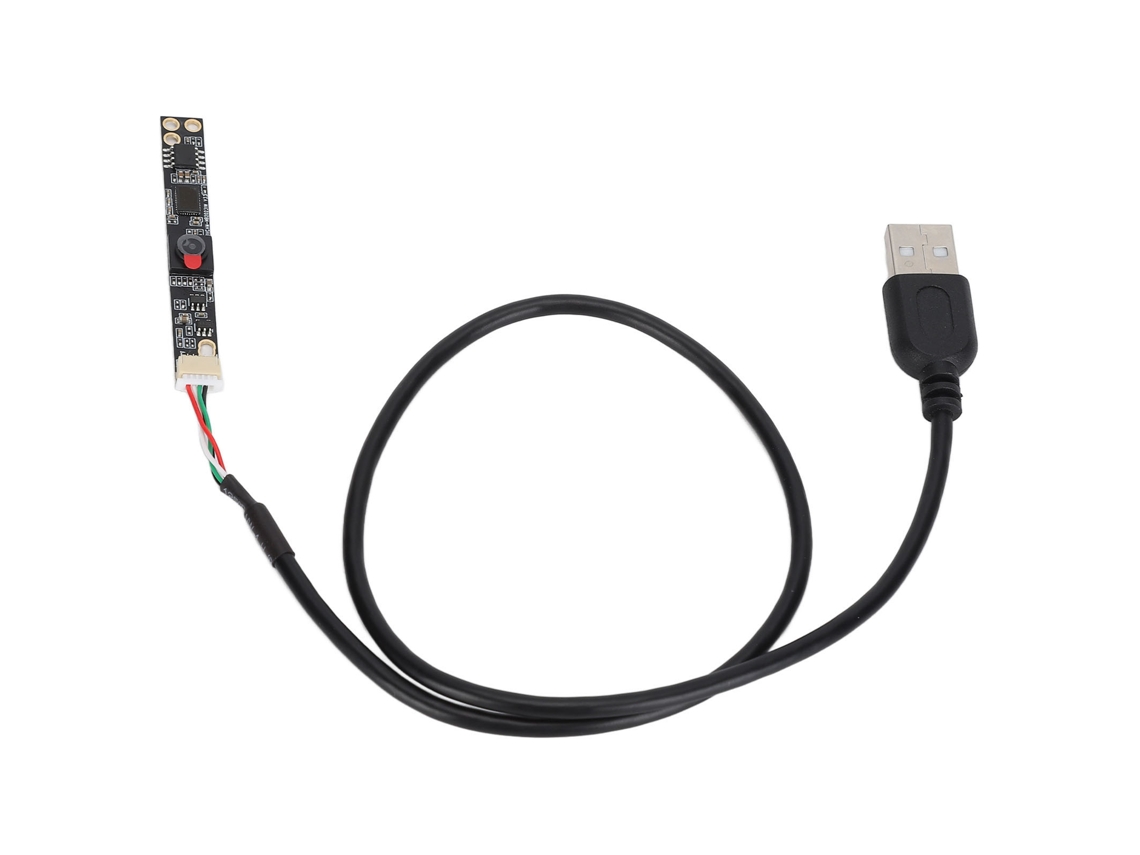 Módulo de cámara de 1 MP con enfoque fijo de 2,8 mm, tarjeta web USB 2.0 de 66° con cable USB HBVCAMNB20231W