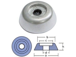 Ânodo Lewmar 185Tt Prateadotecnoseal
