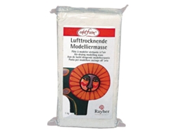 Plastilina - Rayher - Blanca - Secado al aire - 1 kg - Para niños a partir de 3 años