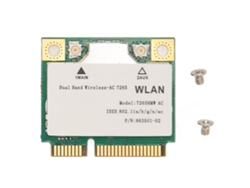 Tarjeta de red inalámbrica Baoj-2026 7265hmw 1200Mbps 2.4/5GHz Bluetooth 4.2 Mini PCIe Wifi Adaptador para Windows 7/8/10
