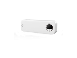 Esterilizador de cepillos de dientes UV, recargable, de secado rápido, soporte de pared para cepillos de dientes con pantalla LED para baño Nostalgia88
