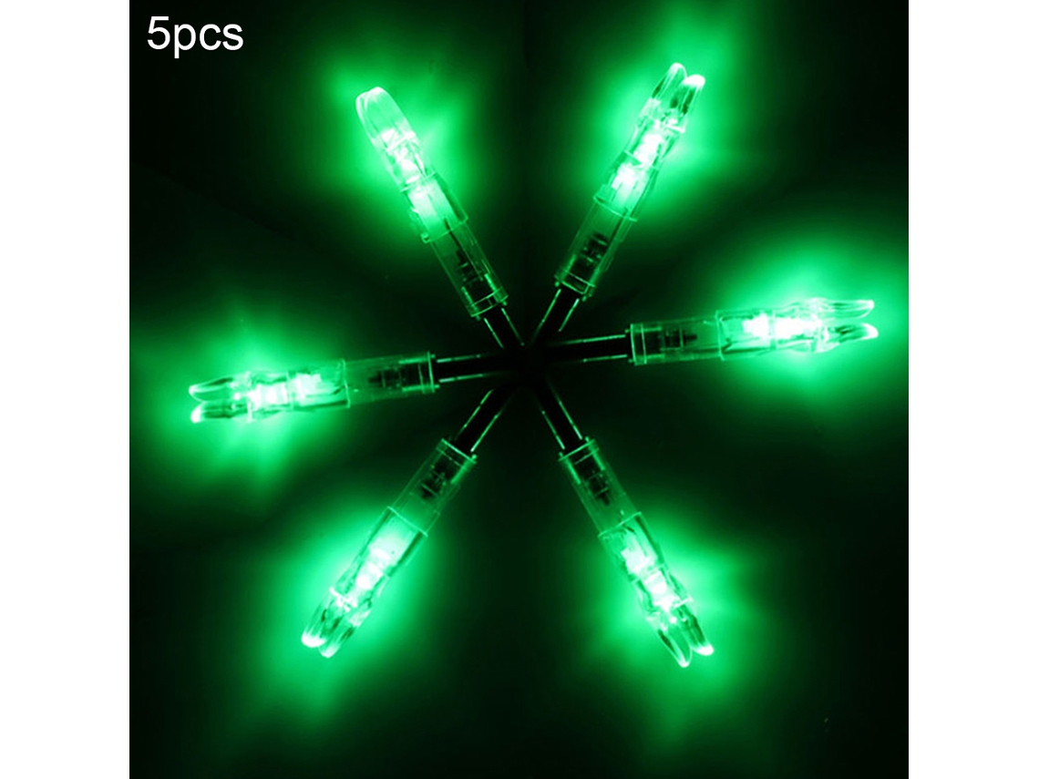 Punta De Flecha Led Automática, 6,2 Mm De Diámetro Interior, Para Caza Nocturna Y Tiro Con Arco.