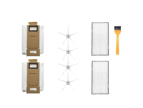 Cepillo lateral para bolsas de basura con filtro Hepa para Xiaomi Roborock S7 T7s 7plus