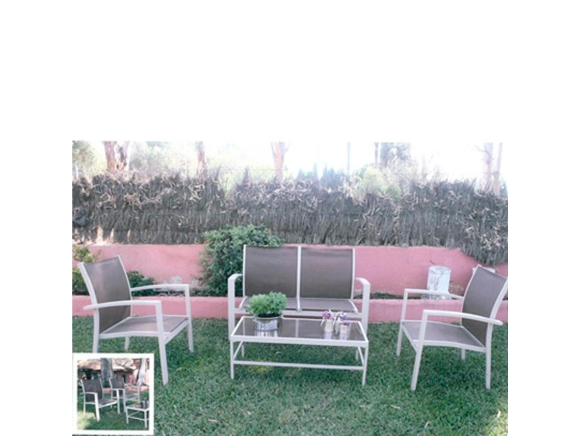 Tresillo denia 4 piezas conjunto