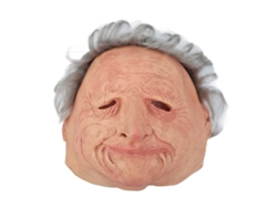 Cabeza De Latex Realista De Anciano Y Anciana Para Carnaval Halloween Cosplay Fiesta Disfraz Mascara