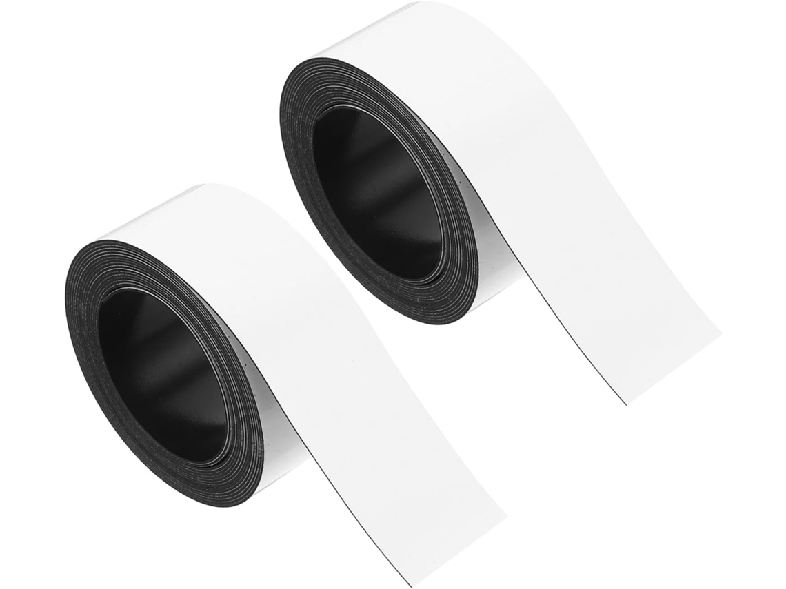 2 Rollos De Tiras Magnéticas Borrables En Seco De 30 Mm X 3 M