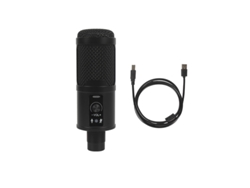 Kit De Micrófono Usb Con Botón De Silencio Y Soporte De Brazo Articulado Ajustable. Micrófono De Condensador Cardioide Para Ordenador