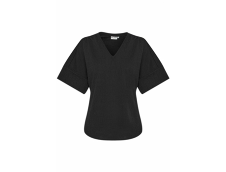 Camiseta de Mujer PULZ JEANS Aster Negro (XS)