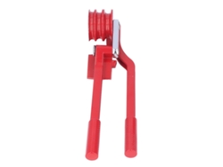 Doblador De Tubos 3 En 1 De 1/4, 5/16 Y 3/8 Pulgadas, Herramienta Manual De 0 A 180 Grados Para Doblar Tubos De Cobre, Color Rojo.