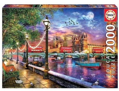 Puzzle EDUCA BORRAS Londres (2000 Piezas)