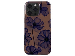 Burga Funda Magsafe Para Iphone 15 Pro Max Elegante Motivo Velvet Night Morado