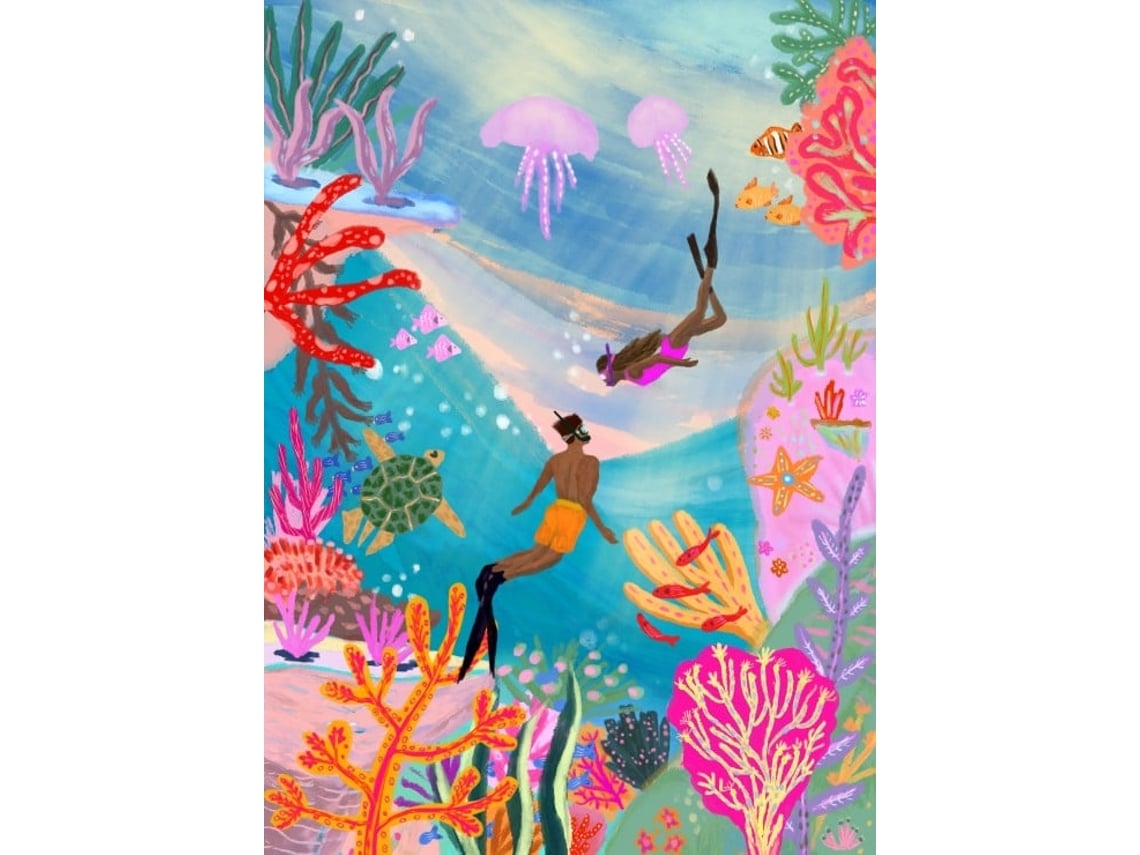 Rompecabezas de 500 piezas Peace Wild Swimming