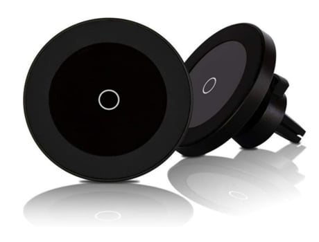 Cargador Integrado Adsorción Potencia Circular Carga Rápida Es CHRONUS Negro