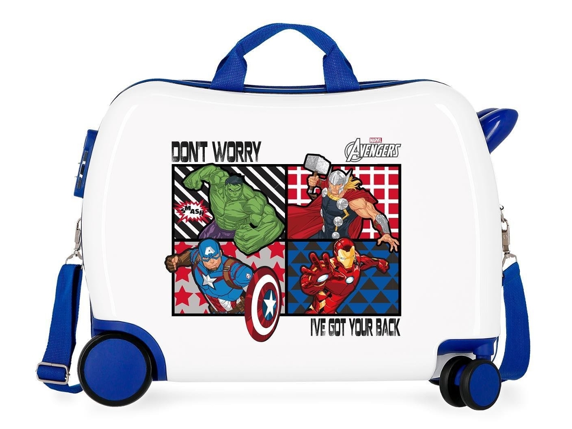 Maleta de Viaje Infantil MARVEL All Avengers Multicolor (50x38x20cm)